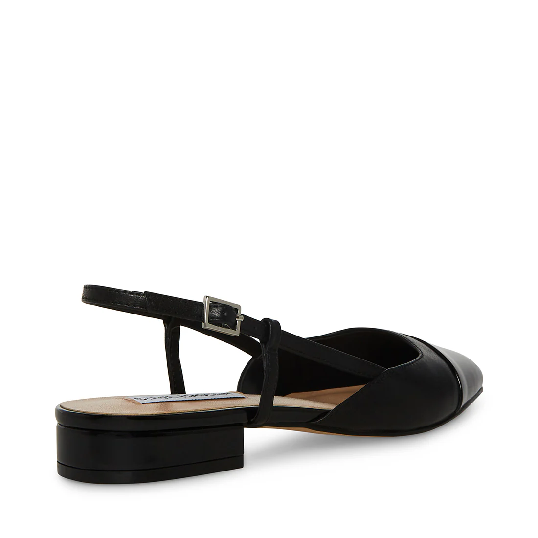 Belinda Flat Shoe BLACK LEATHER - Image 4