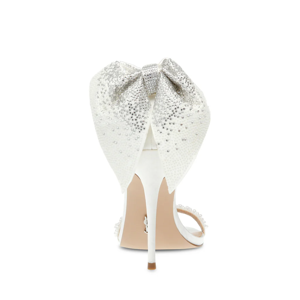 Bellarosa-P Sandal IVORY SATIN - Image 4