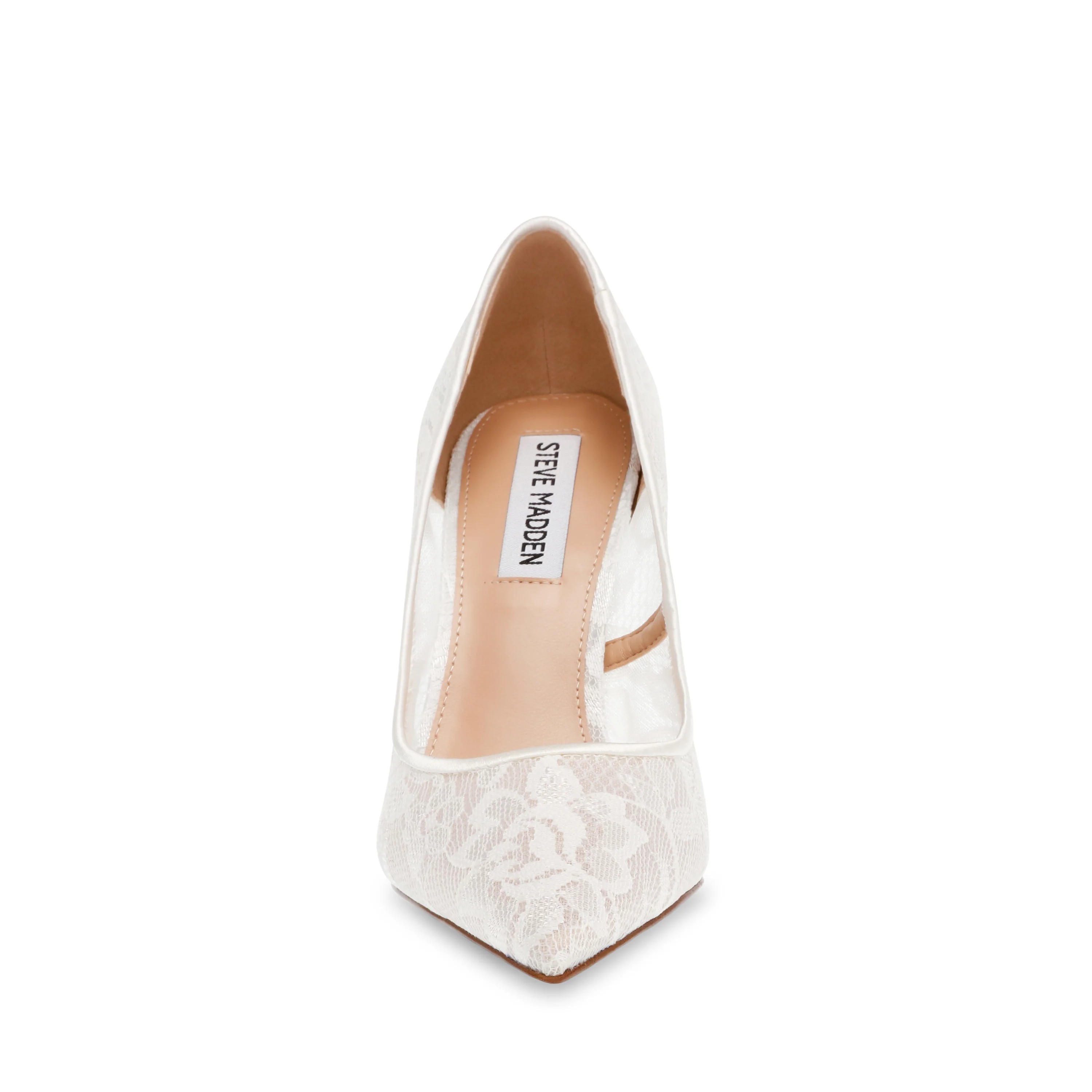 Evelyn-L Pump WHT LACE - Image 3