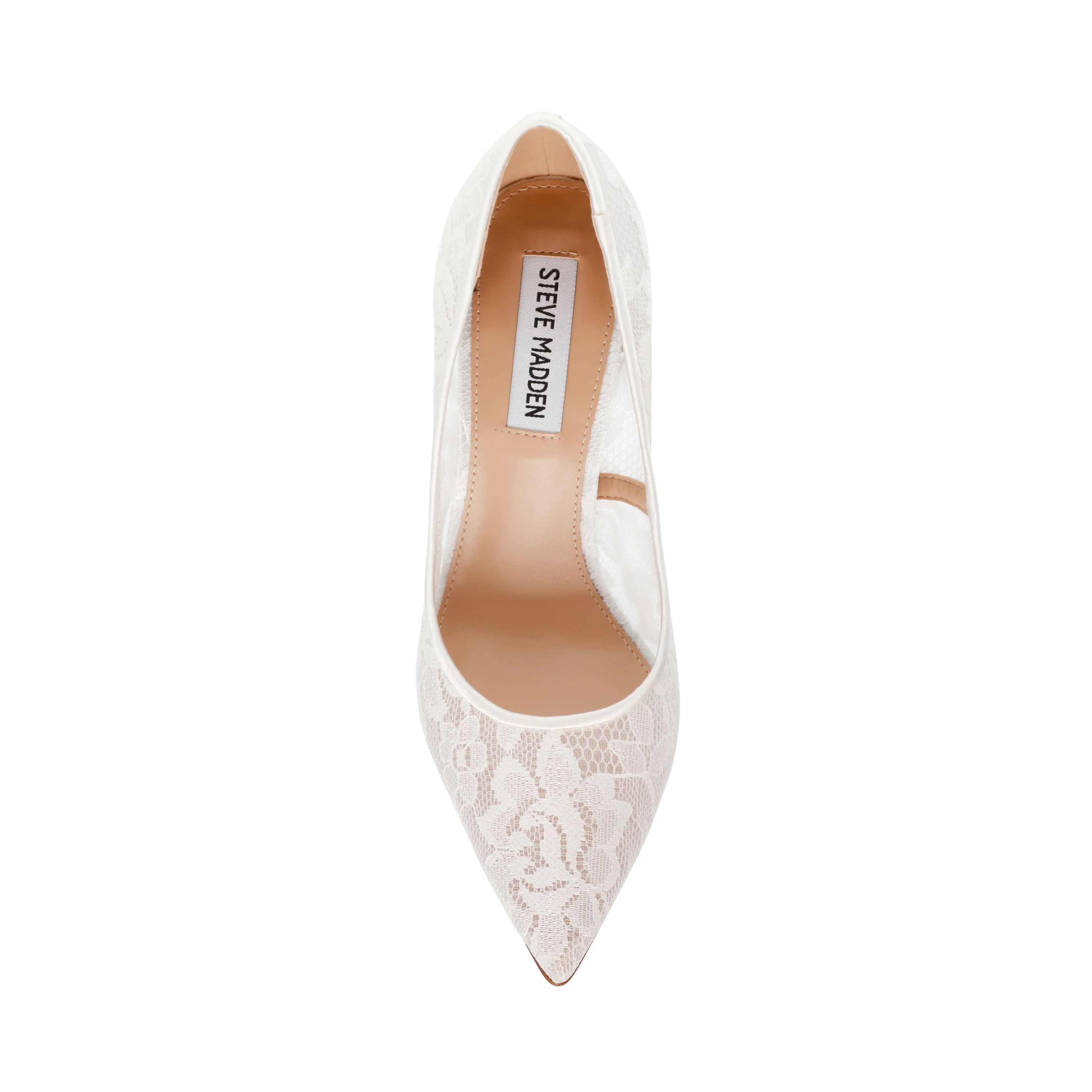 Evelyn-L Pump WHT LACE - Image 5