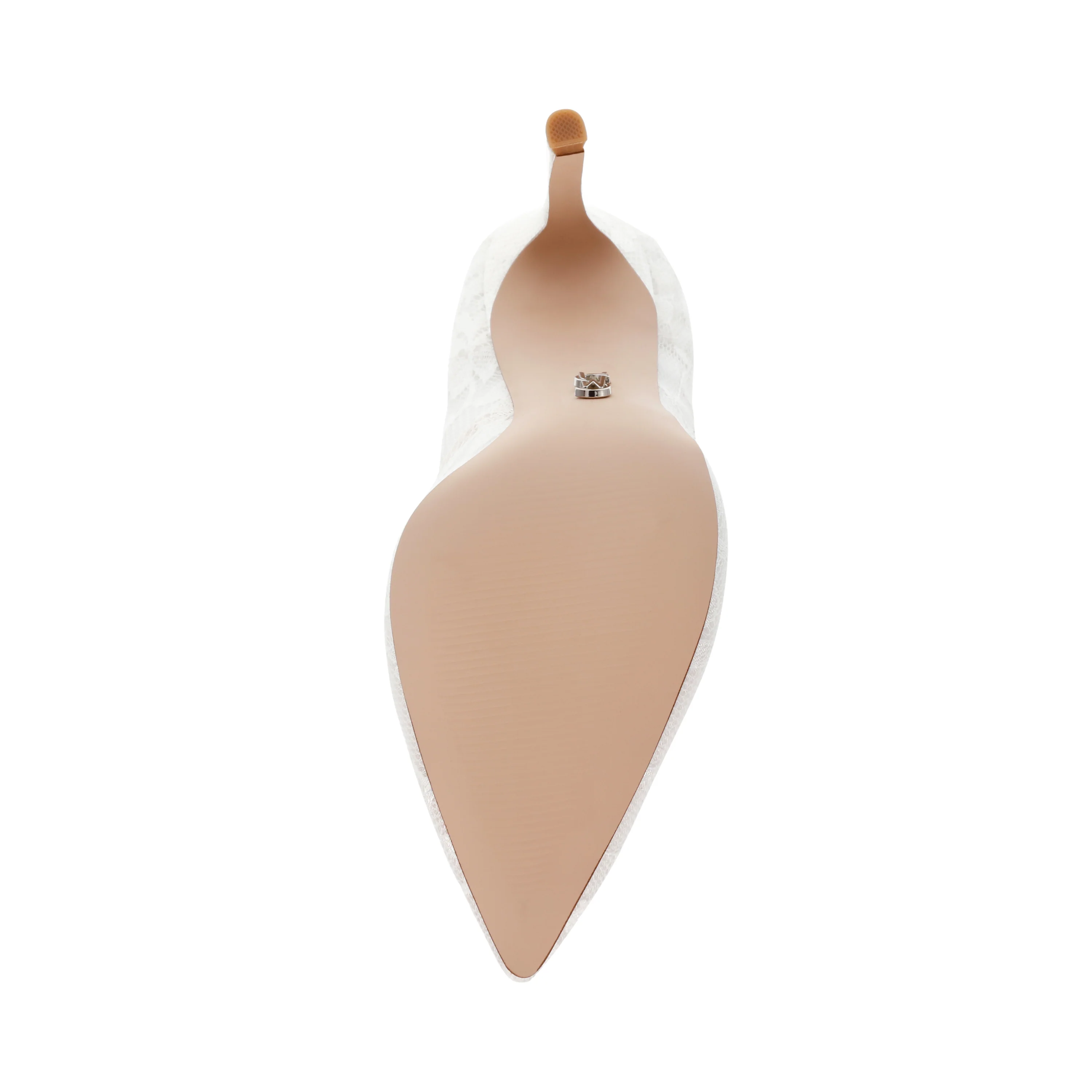 Evelyn-L Pump WHT LACE - Image 6