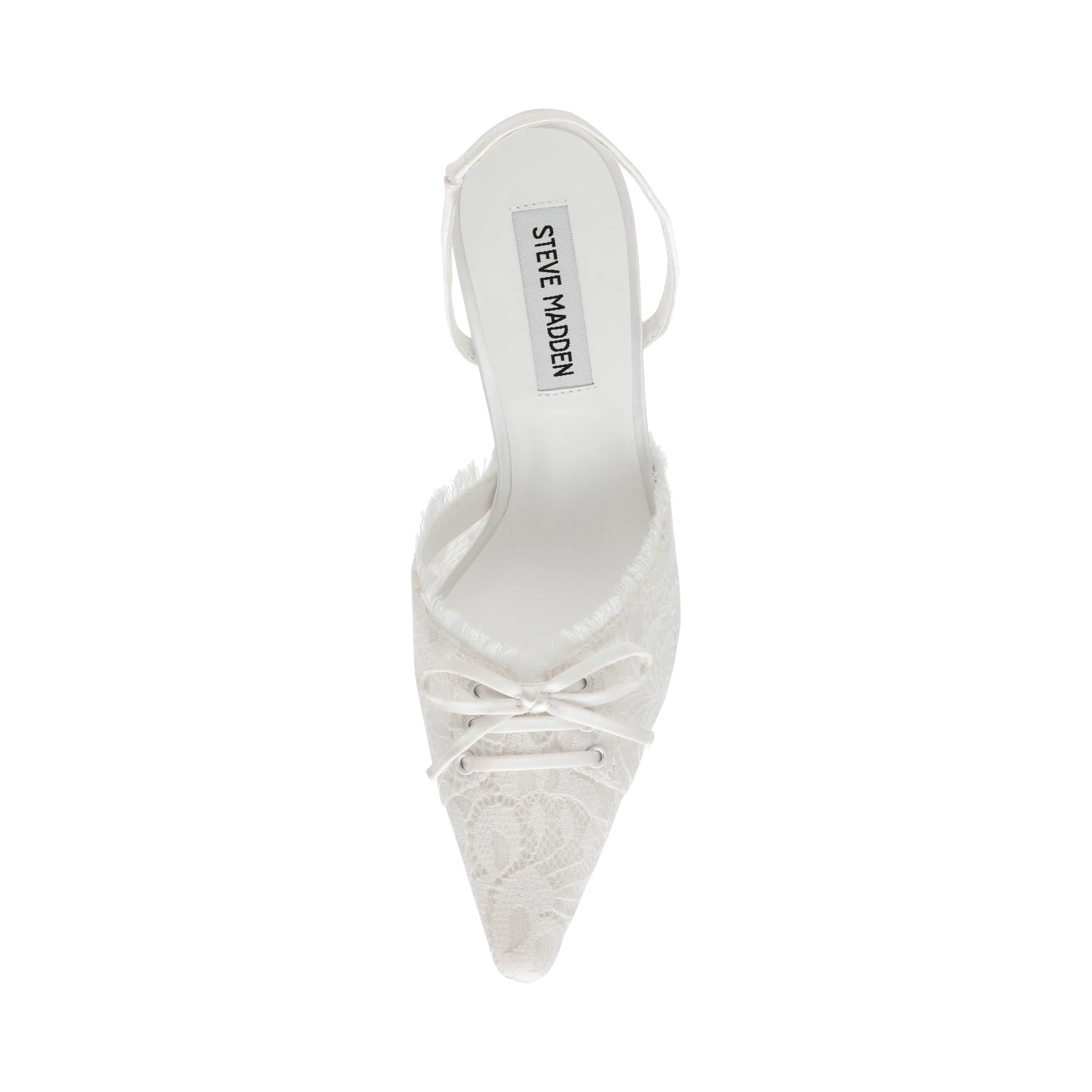 Serenade-L Pump WHT LACE - Image 5