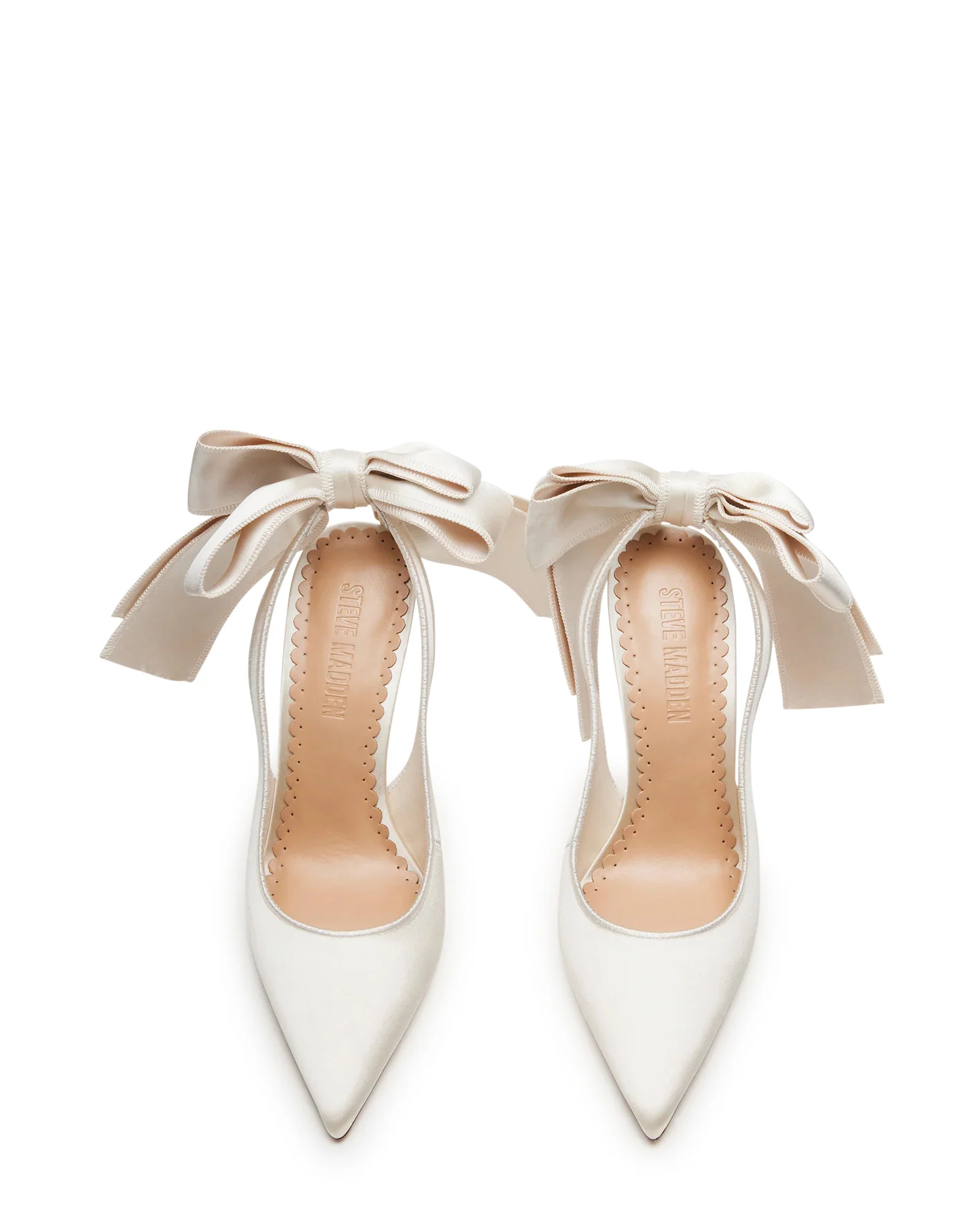 Teacup Pump IVORY SATIN - Image 3